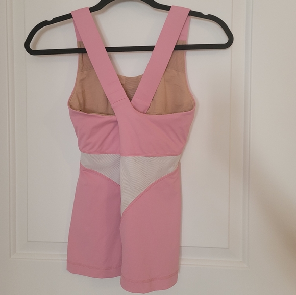 Lululemon pink cross racer back tank top size 4 - Picture 3 of 9